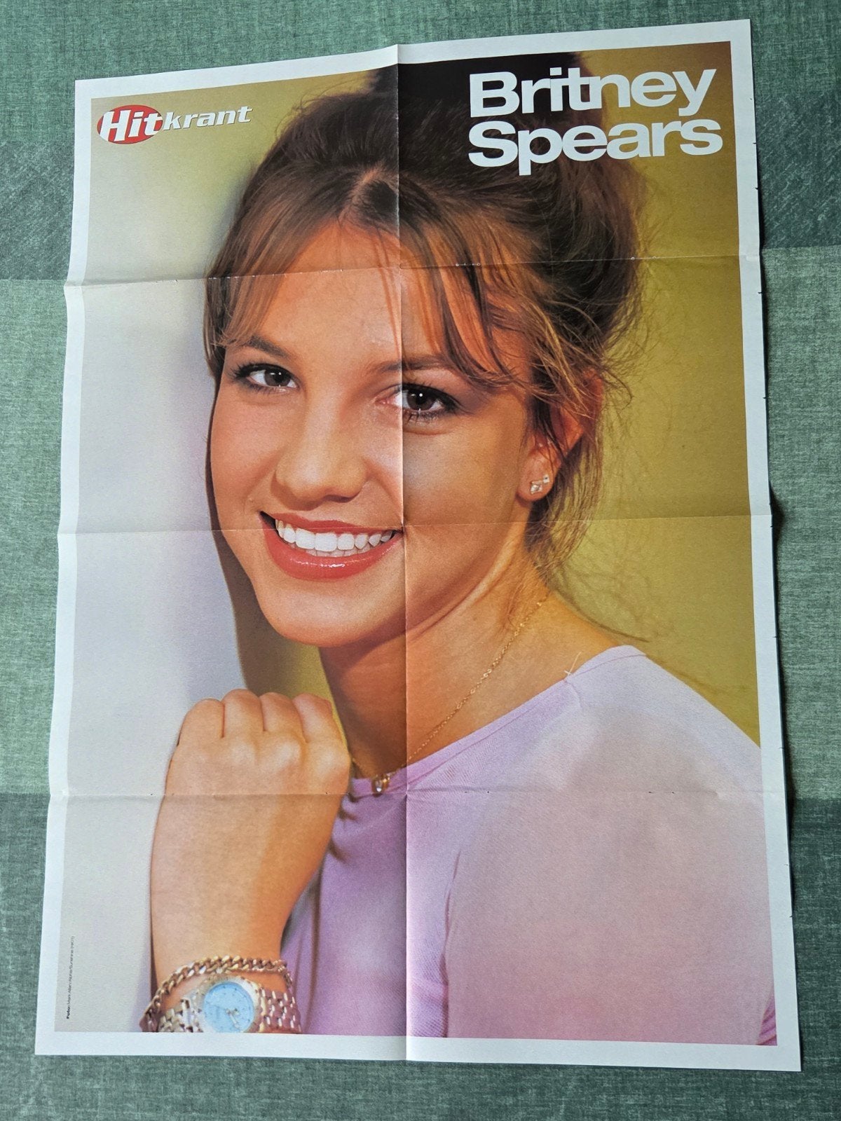 Britney Spears Poster (Jaren 90), Verzamelen, Ophalen of Verzenden, Zo goed als nieuw, A1 t/m A3, Muziek