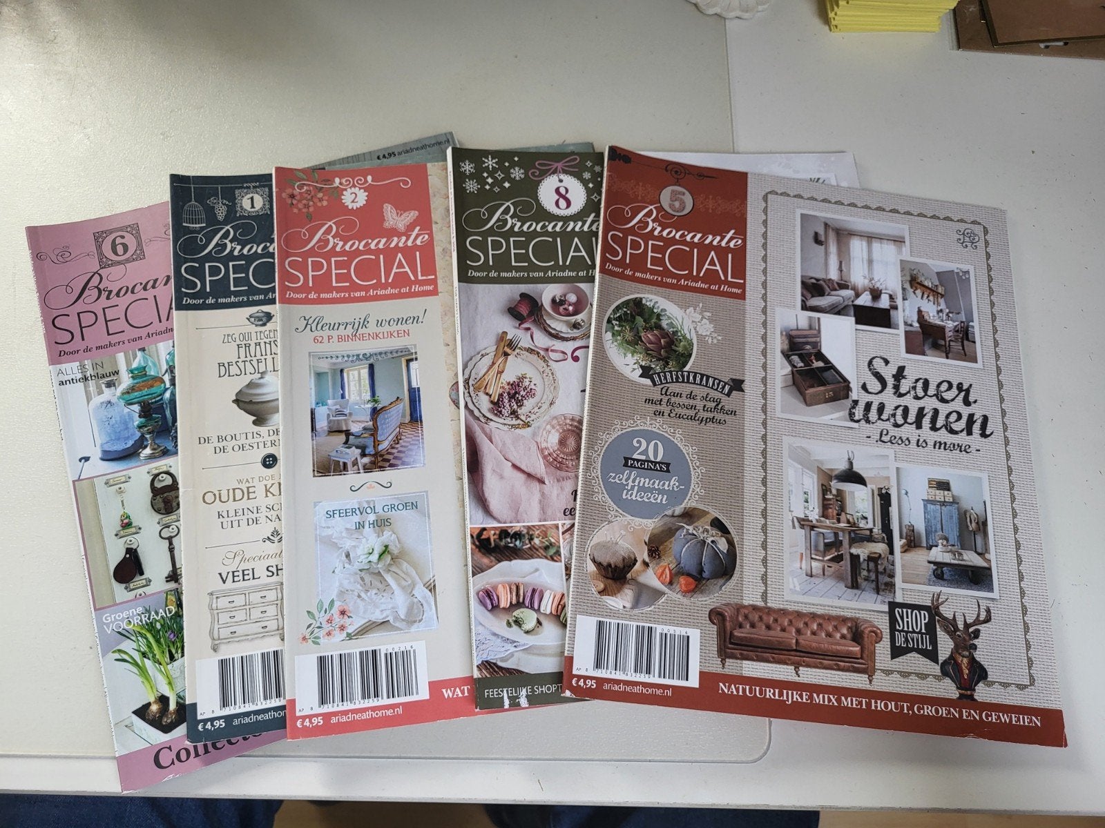 5x Ariadne at home brocante (vakantie?), Ophalen of Verzenden, Zo goed als nieuw