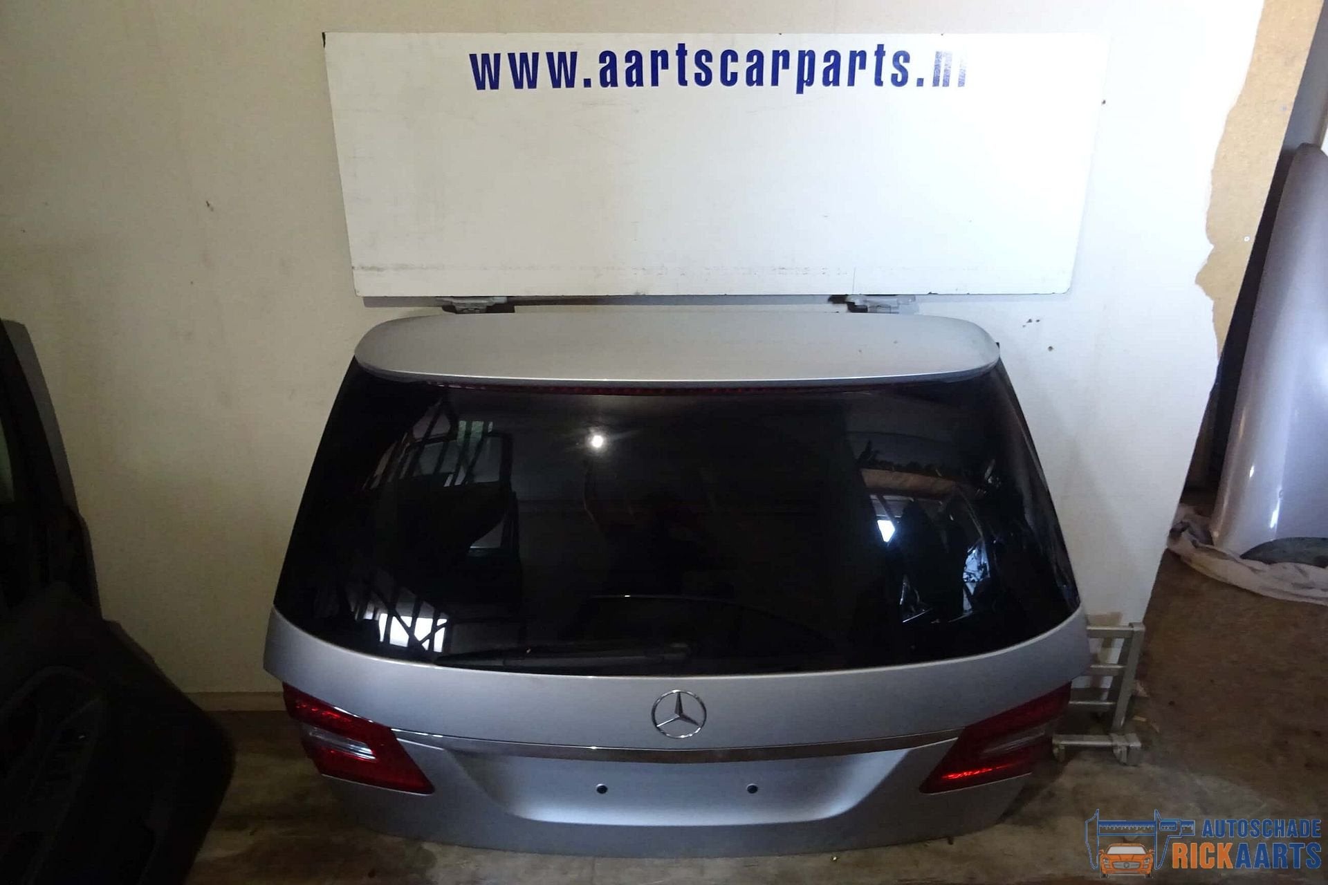mercedes benz E klasse station W212 achter klep zilver grijs, Ophalen, Gebruikt, Achter, -