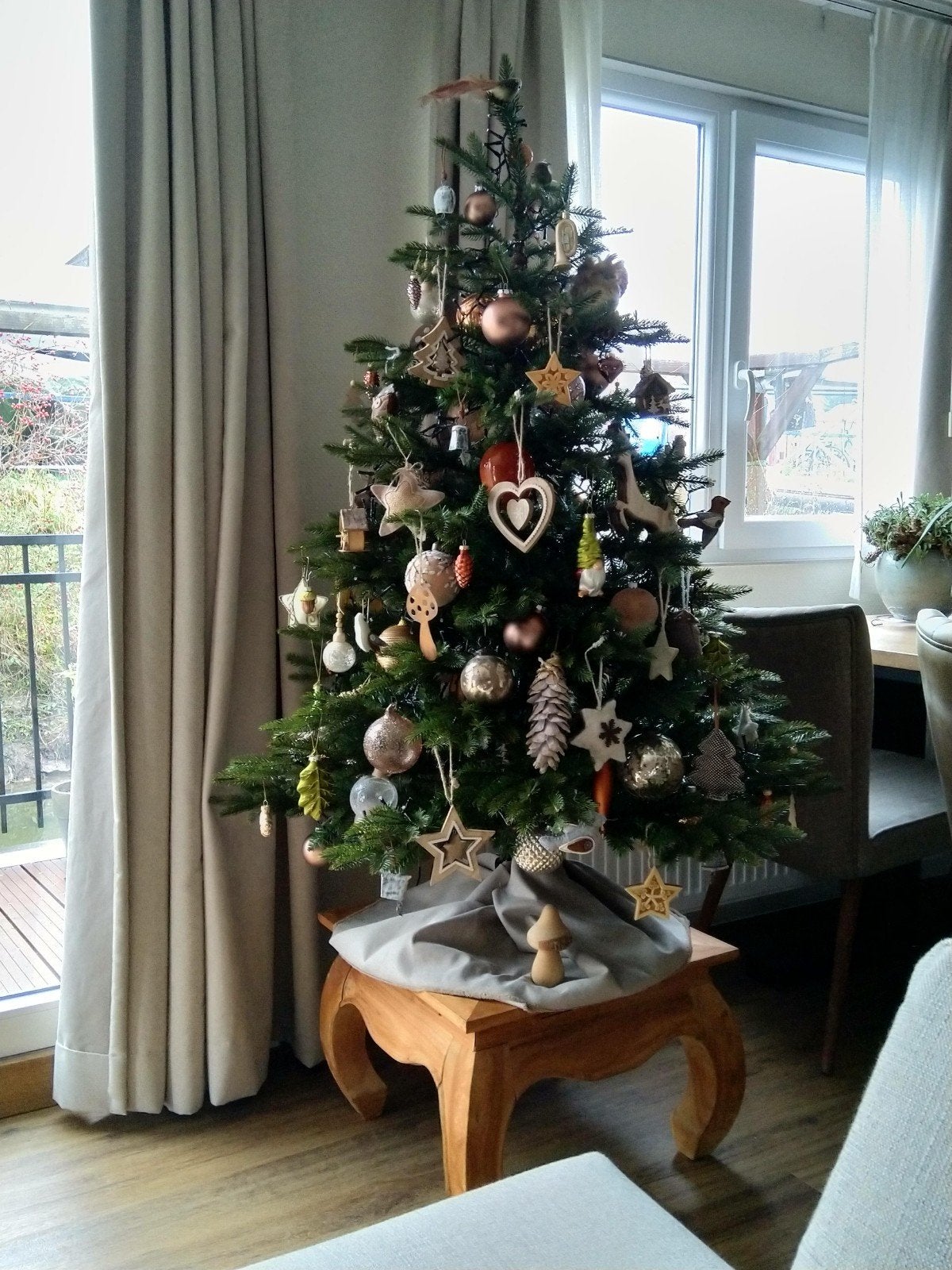 Kunstkerstboom Black Box Frasier h 140 Groen, Diversen, Ophalen, Zo goed als nieuw