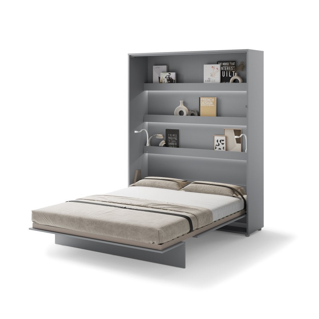 Concept opklapbed verticaal - 160x200 - Grijs, Huis en Inrichting, Slaapkamer | Bedden, Niet ingevuld, Niet ingevuld, Niet ingevuld