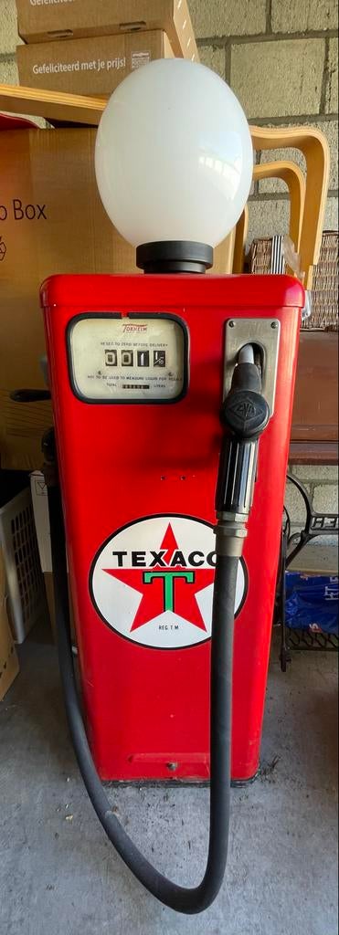 Vintage Texaco Tokheim Benzinepomp - Decoratief, Verzamelen, Ophalen, Zo goed als nieuw