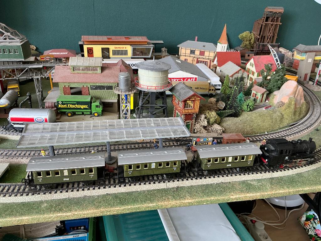 Marklin 3000 met drie donderbussen, Hobby en Vrije tijd, Modeltreinen | H0, Wisselstroom, Treinset, Nieuw, Ophalen of Verzenden