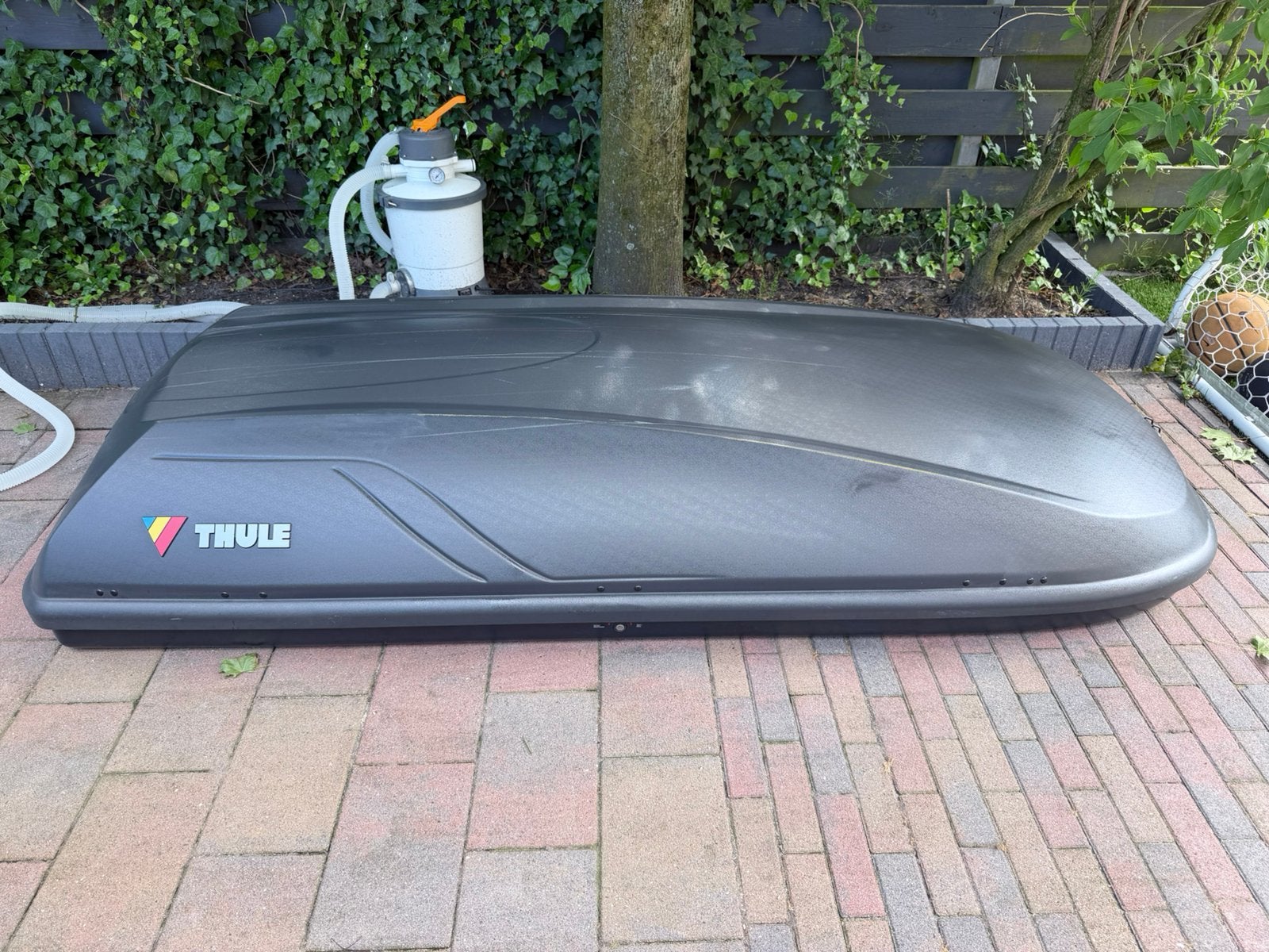Thule XXL dakkoffer, Ophalen, Gebruikt