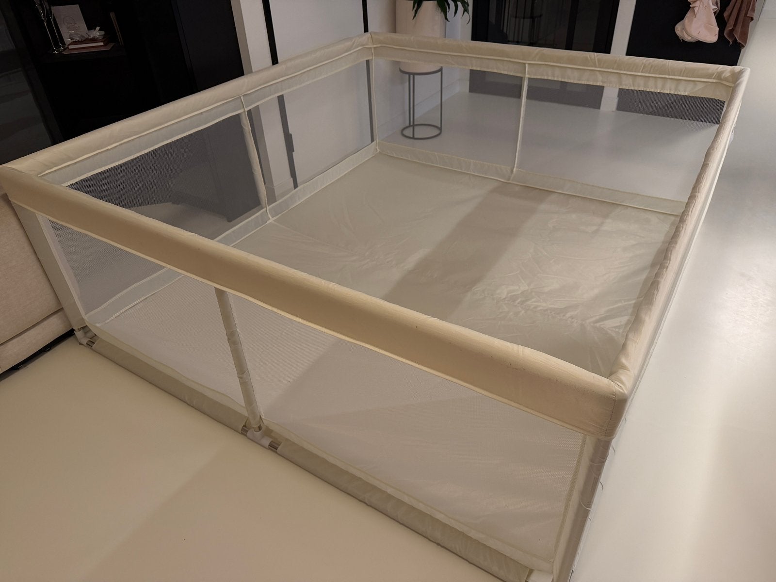 BEJOY Babybox, extra grote speelbox 200x180cm, Kinderen en Baby's, Boxen, Ophalen, Zo goed als nieuw, Rechthoekig