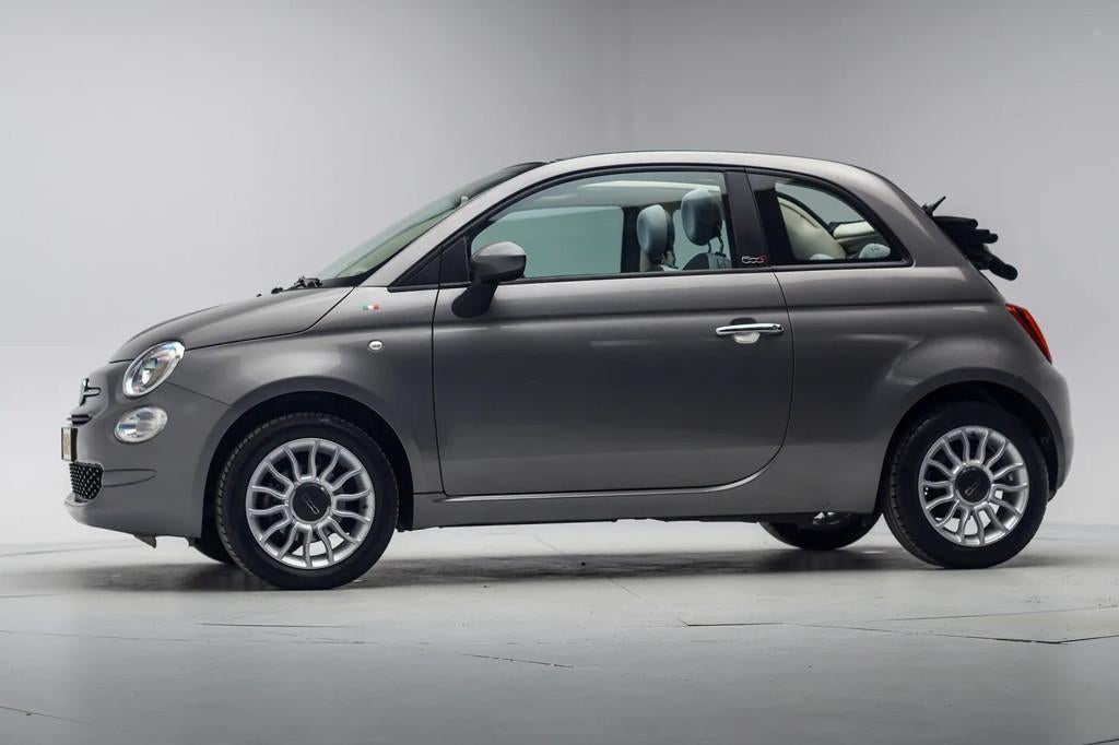 Fiat 500C 1.0 TwinAir Pop [ Airco El.cabriokap Audio af-fabr, Gebruikt, 880 kg, Cabriolet, Origineel Nederlands