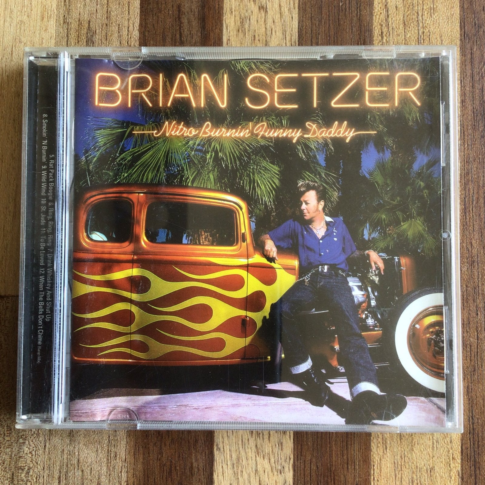 Brian Setzer - Nitro Burnin’ Funny Daddy, Cd's en Dvd's, Ophalen of Verzenden, Zo goed als nieuw