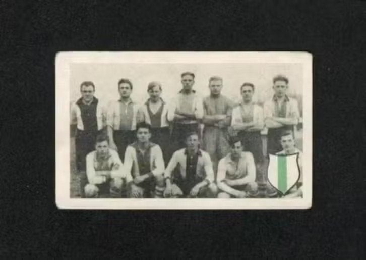 Voetbalplaatje VIOS Den Haag 1930/1931 (317)., Ophalen of Verzenden, Zo goed als nieuw