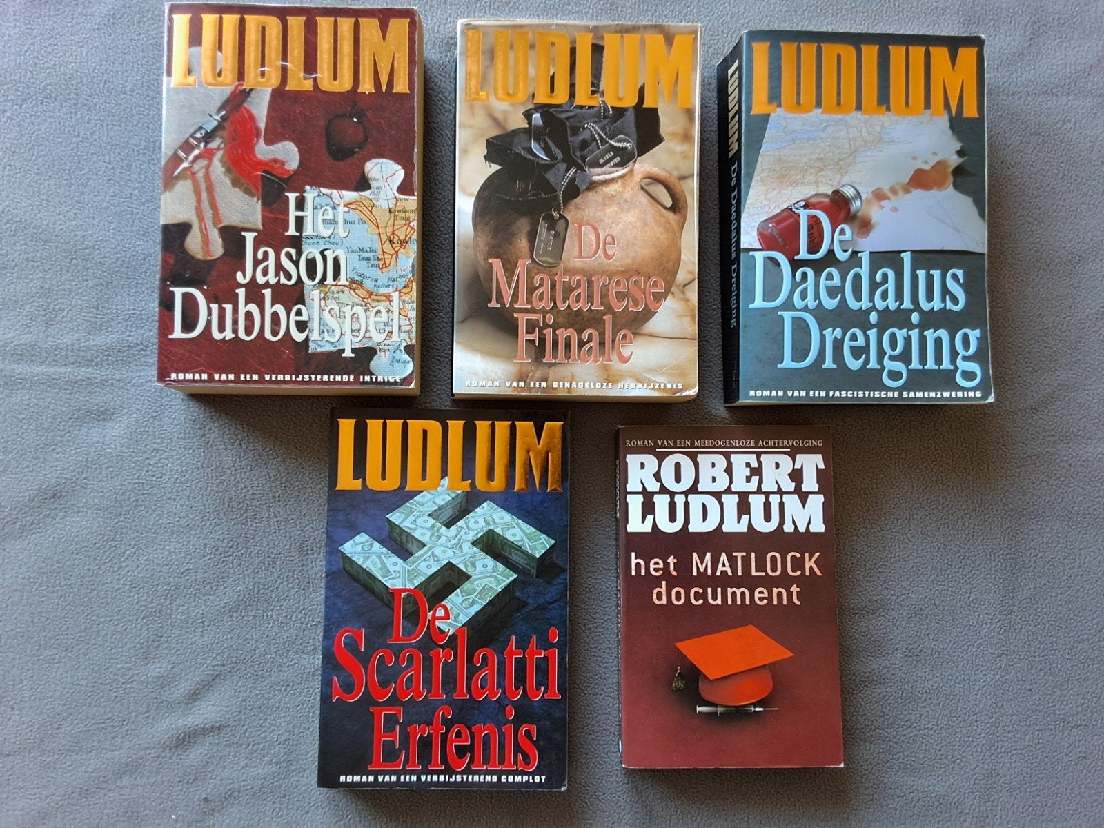 Ludlum boeken, Boeken, Ophalen of Verzenden, Zo goed als nieuw
