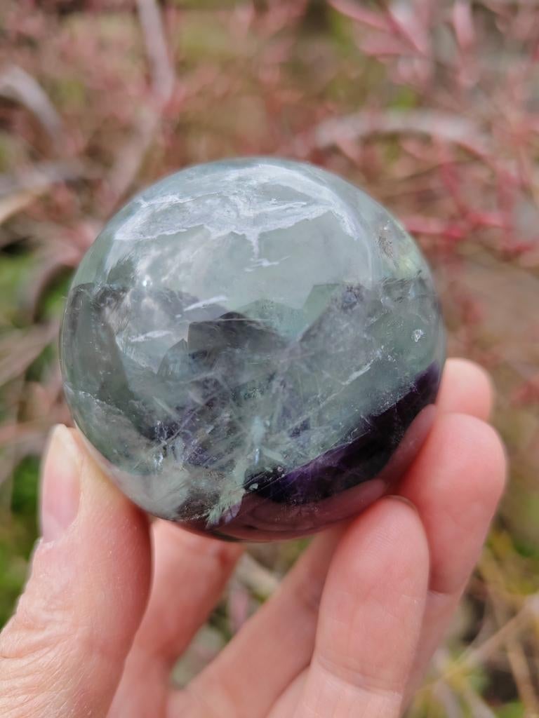 Fluoriet bol 55 mm, Ophalen of Verzenden, Mineraal
