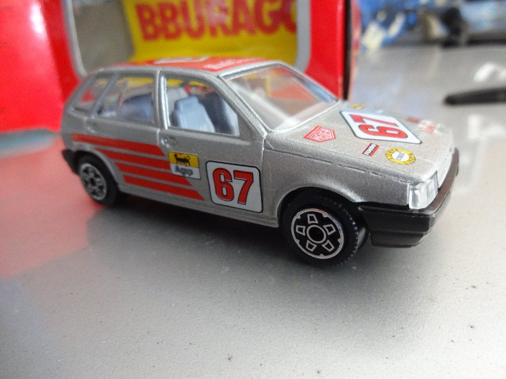 Bburago Fiat Tipo Rally, Ophalen of Verzenden, Zo goed als nieuw, Auto, Overige merken