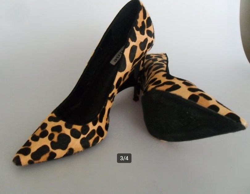 Dune London Leopard Print Pumps - Maat 40, Bruin, Verzenden, Nieuw, Schoenen met hoge hakken