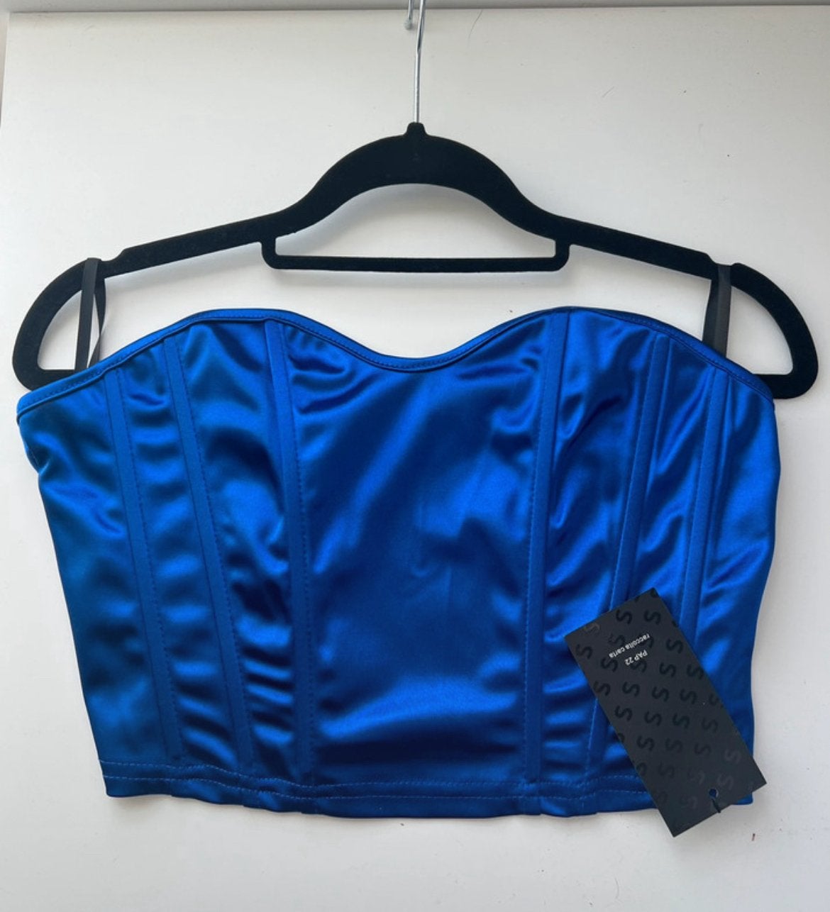 Blauw topje maat M, Maat 38/40 (M), Blauw, Nieuw, Ophalen of Verzenden