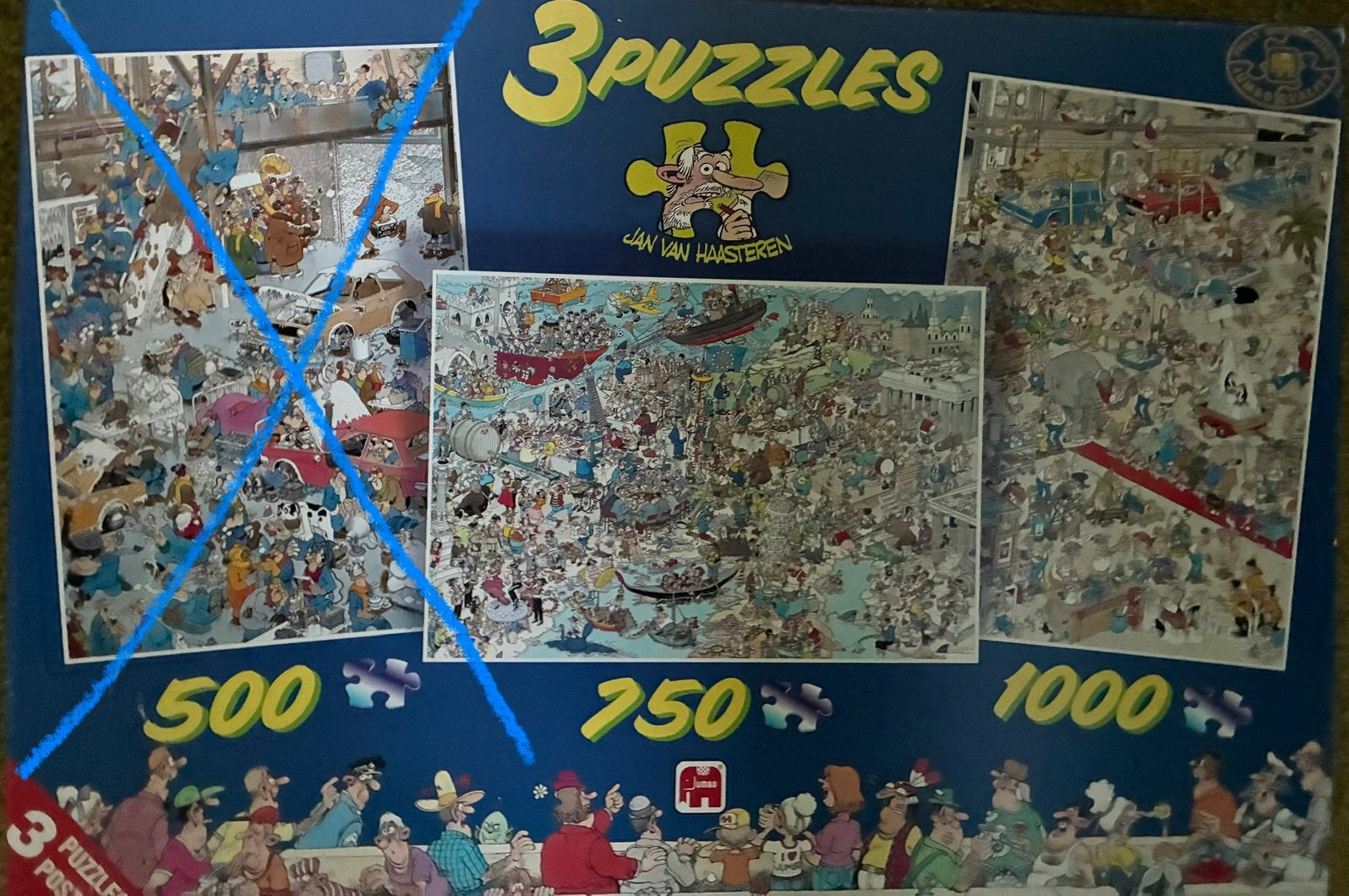 Jan van Haasteren Puzzel, Ophalen of Verzenden, 500 t/m 1500 stukjes, Zo goed als nieuw