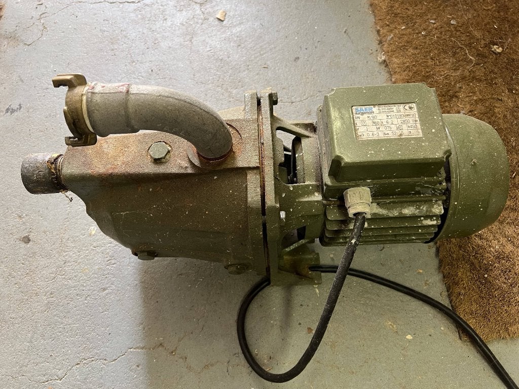 SAER M/80 waterpomp 0,75 kW (1 PK) 230V – beregeningspomp, Ophalen, Gebruikt