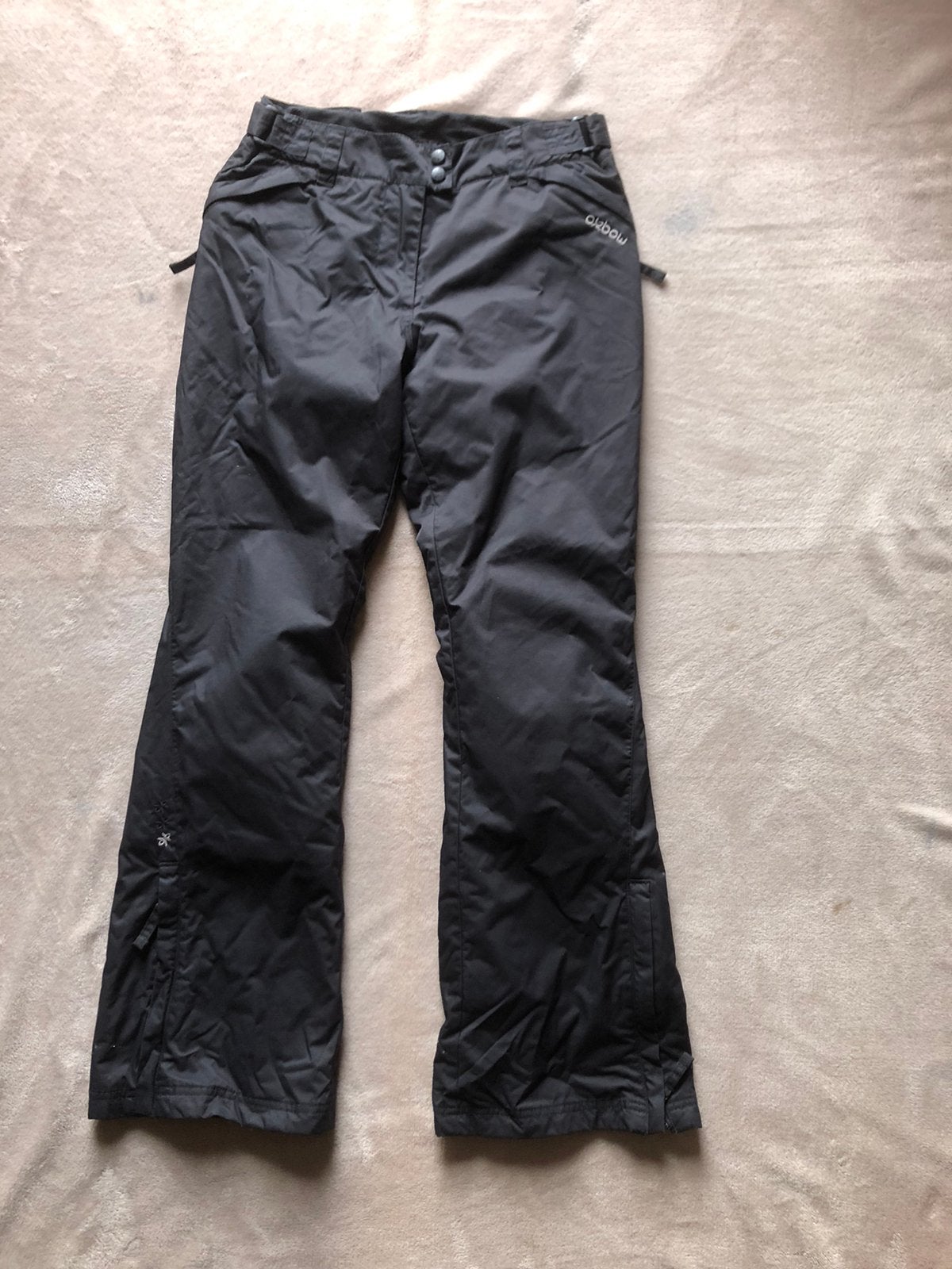 OxbOxbow Ski-broek dames/meisjes mt 2 (Medium)Zwart, Ophalen of Verzenden, Zo goed als nieuw, Oxbow, Broek