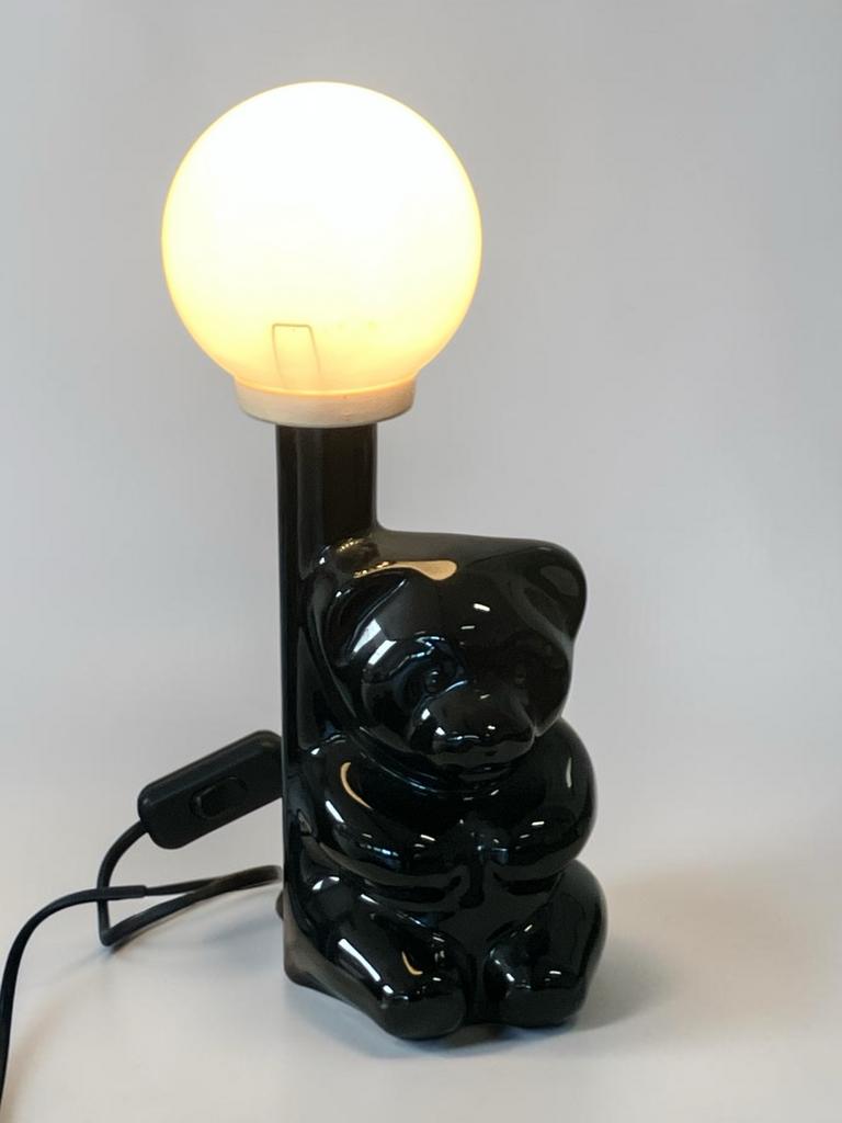 Vintage Italiaans Gummy Bear lamp, en keramiek, jaren 70-, Ophalen