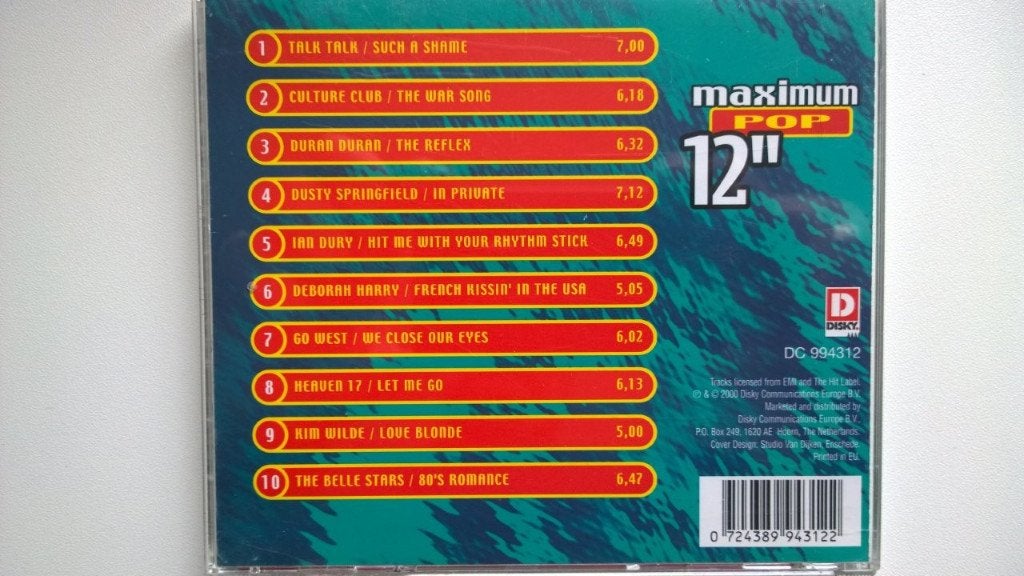 Maximum Pop 12 Inch, Ophalen of Verzenden, Zo goed als nieuw, Pop, Album