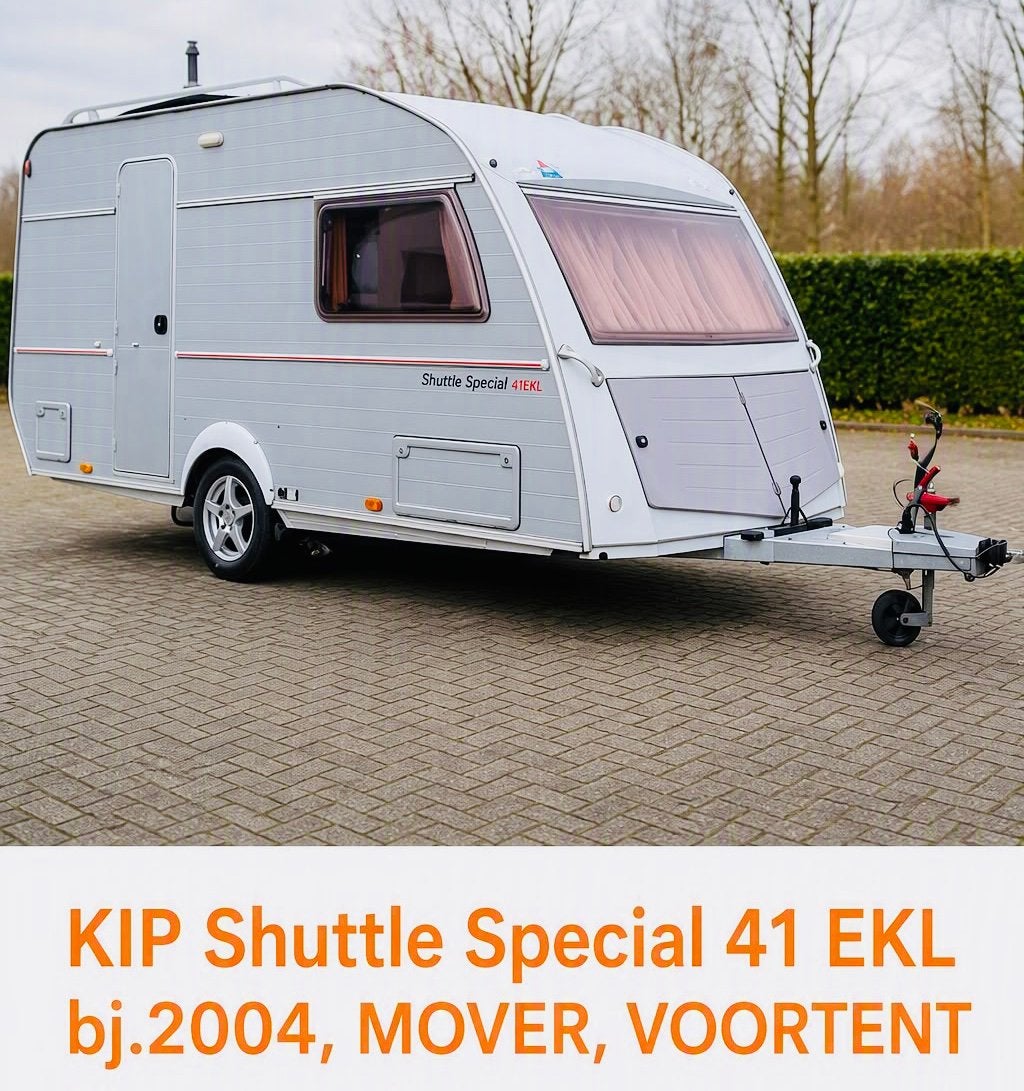 Kip Shuttle Special 41 EKL, Vakantieklaar, Rondzit, Kip, Luifel, 750 - 1000 kg