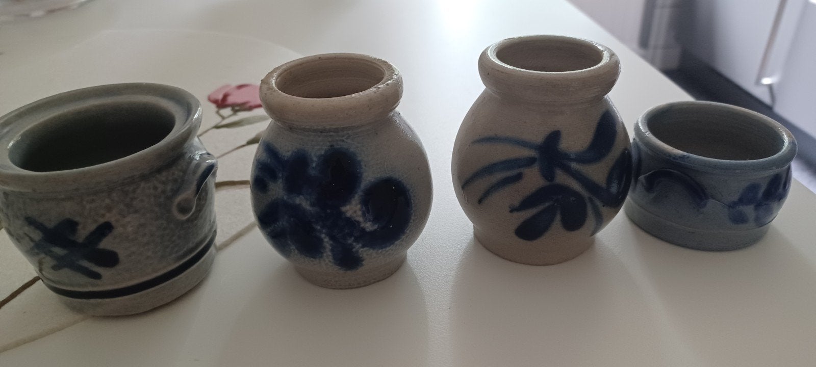4 potjes, Ophalen, Kunststof, Rond, Minder dan 40 cm