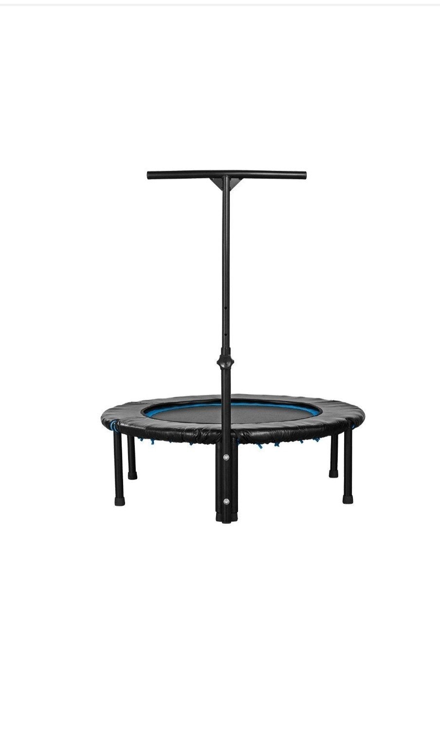 Compacte Fitness Trampoline met Handvat - Binnen, Ophalen, Gebruikt, Overige typen, Metaal