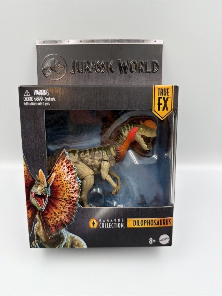 Dilophosaurus - Hammond Collection - Mattel (Nieuw), Ophalen of Verzenden, Nieuw, Film, Actiefiguur of Pop
