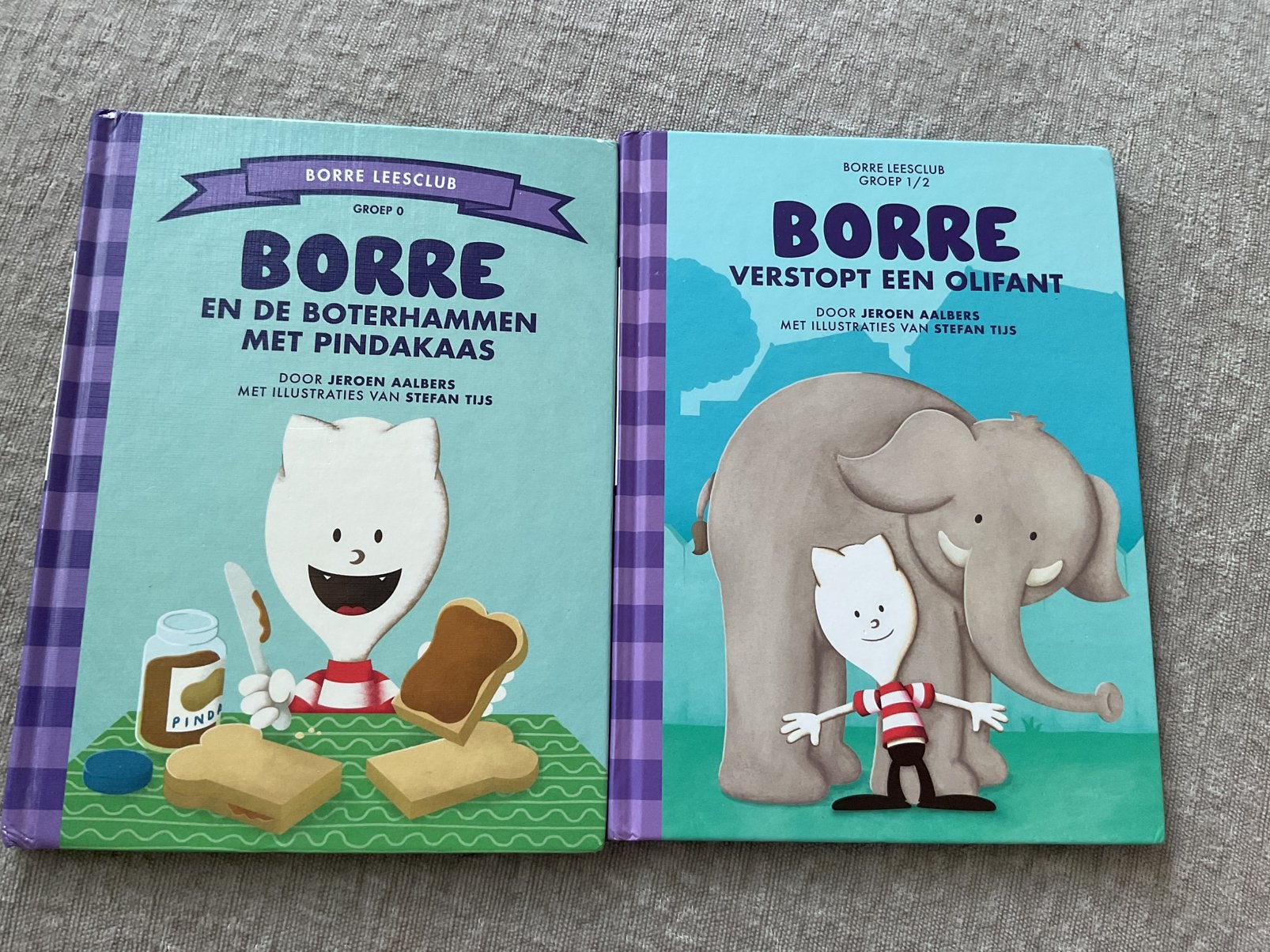 2 borre boekjes  groep 0 en groep 1/2, Fictie algemeen, Jongen of Meisje, Ophalen of Verzenden, Zo goed als nieuw