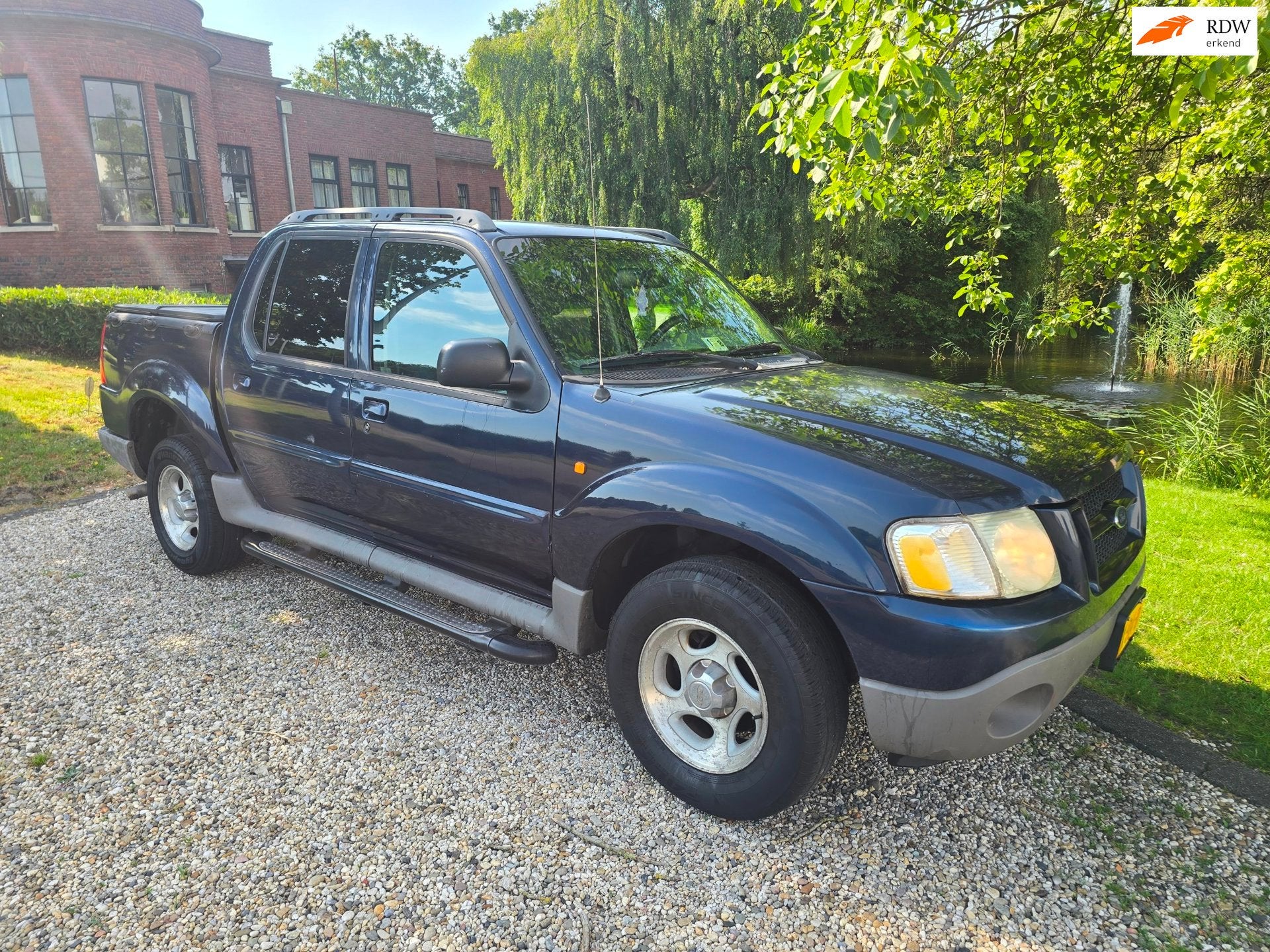 Ford EXPLORER 4.0 v6 PICKUP dubbel cabine, Auto's, Ford, Gebruikt, Overige carrosserieën, 4000 cc, Blauw