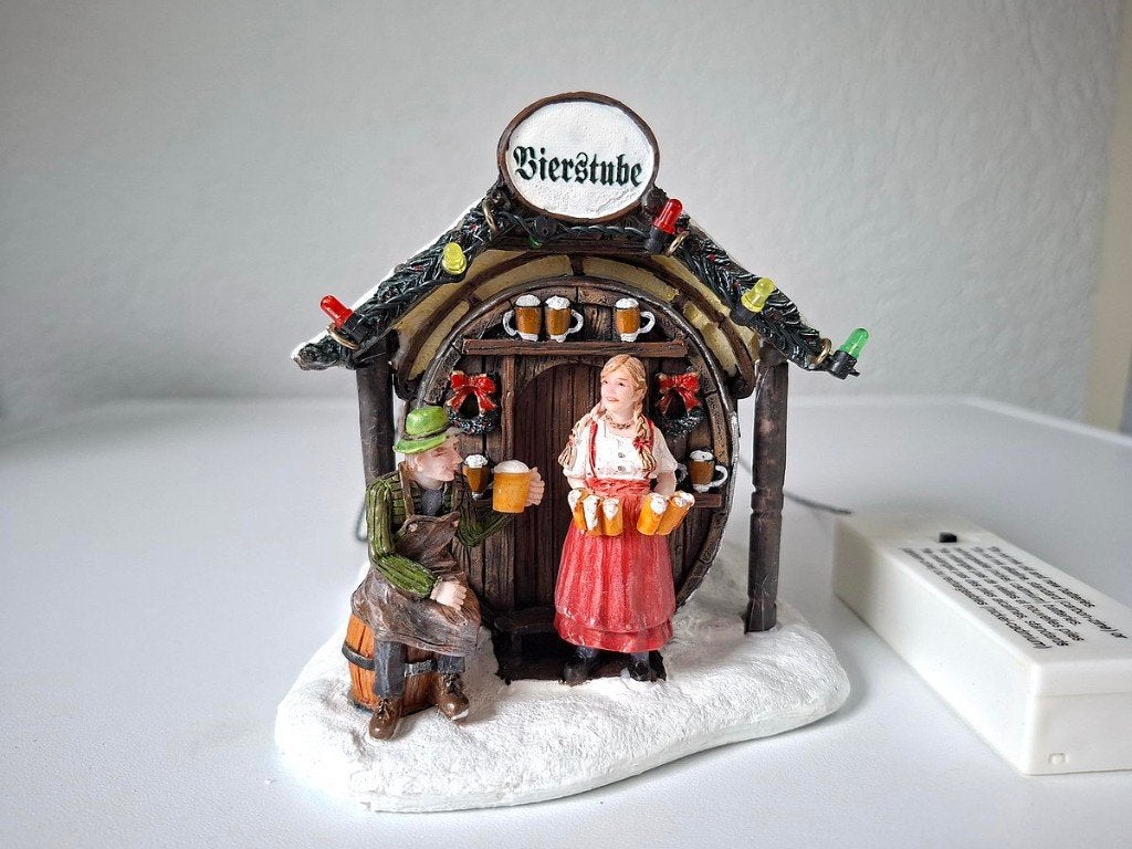 Kerst Bierstube Kerstfiguren, Ophalen, Gebruikt