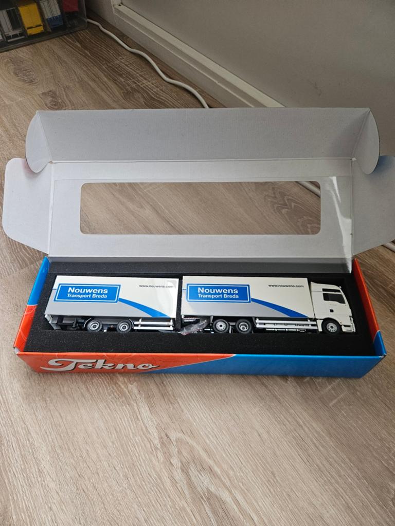 Tekno MAN Nouwens Transport, Hobby en Vrije tijd, Ophalen of Verzenden, Zo goed als nieuw, Bus of Vrachtwagen, Tekno