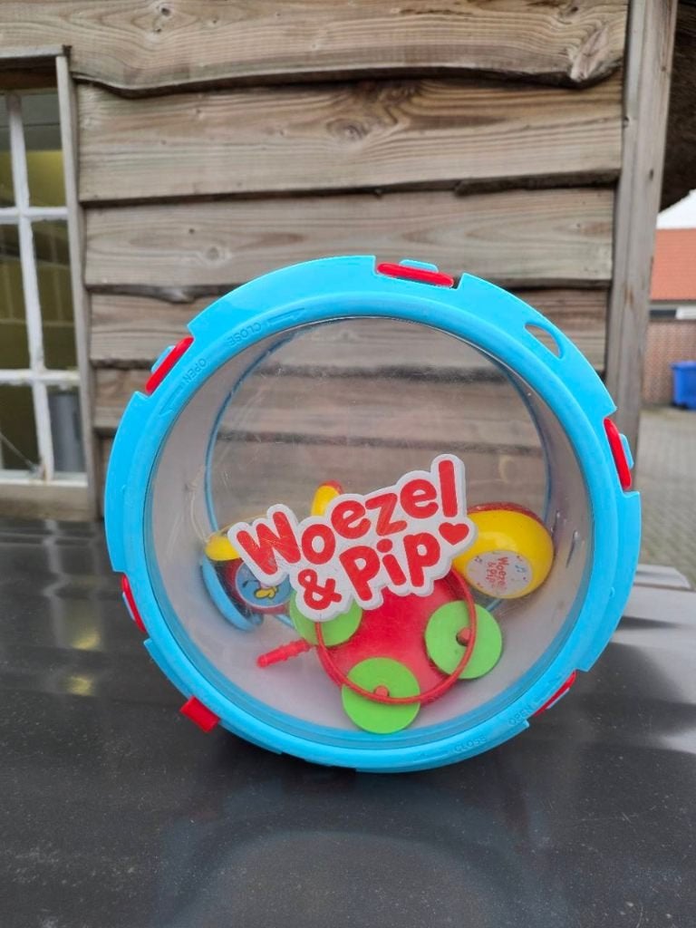 Woezel & Pip muziekset met trommel en instrumenten, Ophalen of Verzenden, Gebruikt, Met geluid