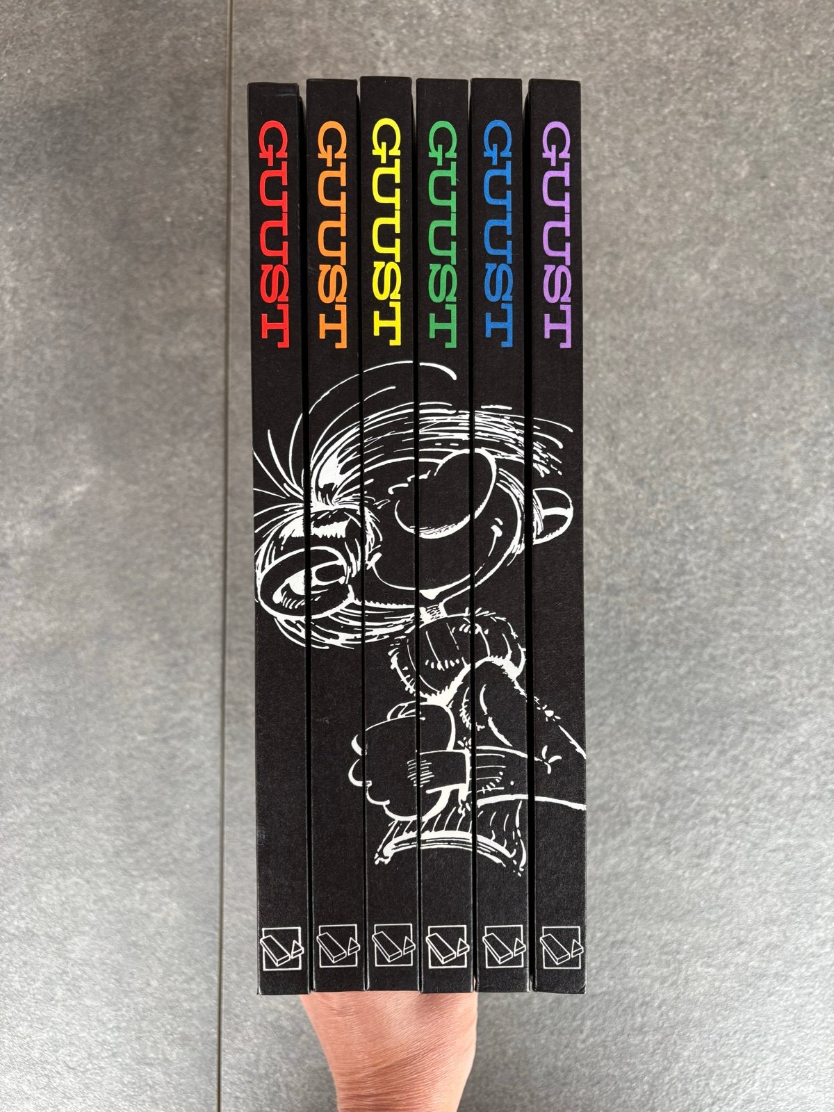 Guust Flater Archief - Complete serie hardcover (6 delen), Complete serie of reeks, Ophalen, Zo goed als nieuw