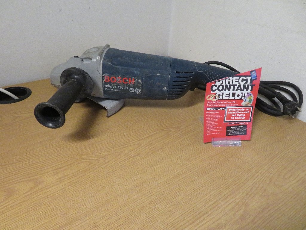 Bosch GWS 22-230 Haakse slijper | Pawn Eindhoven, Ophalen, Gebruikt, 1000 watt of meer, Haakse handslijpmachine