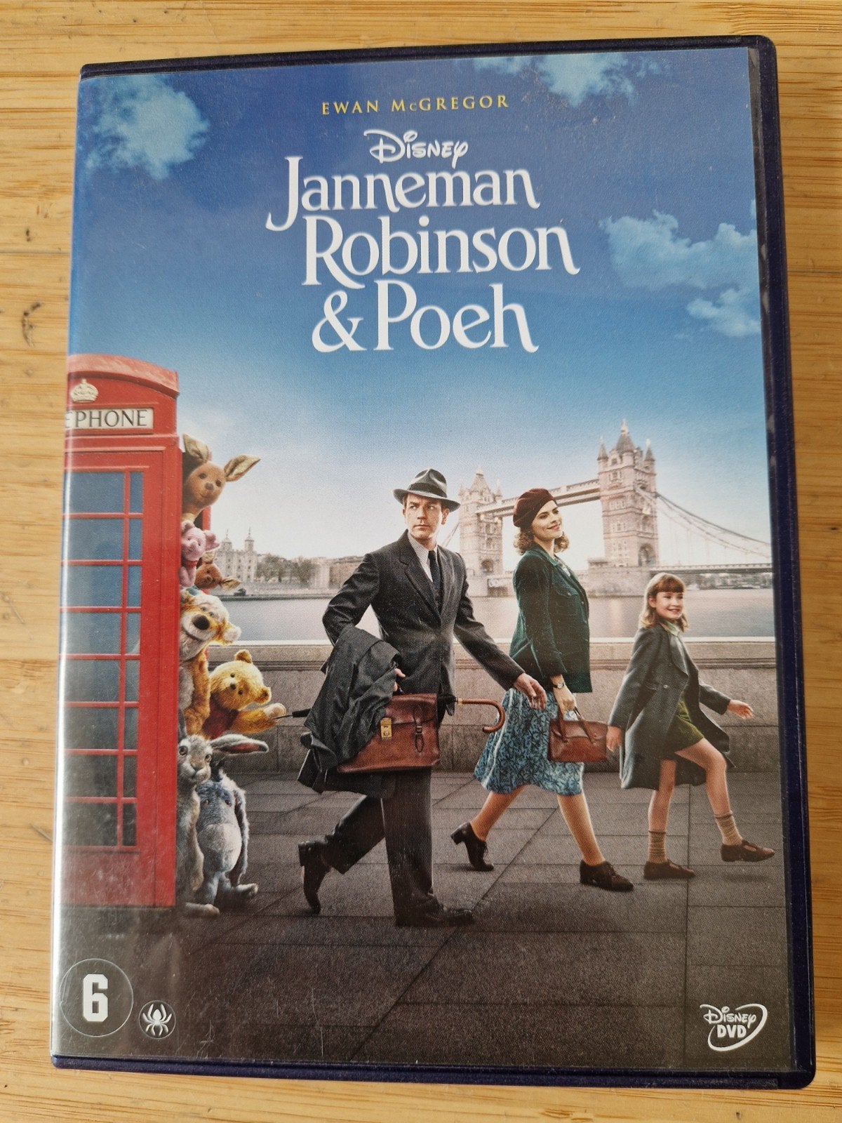 Disney's Janneman Robinson & Poeh DVD - Familieavontuur, Duits, Arabisch, Alle leeftijden, Ophalen of Verzenden