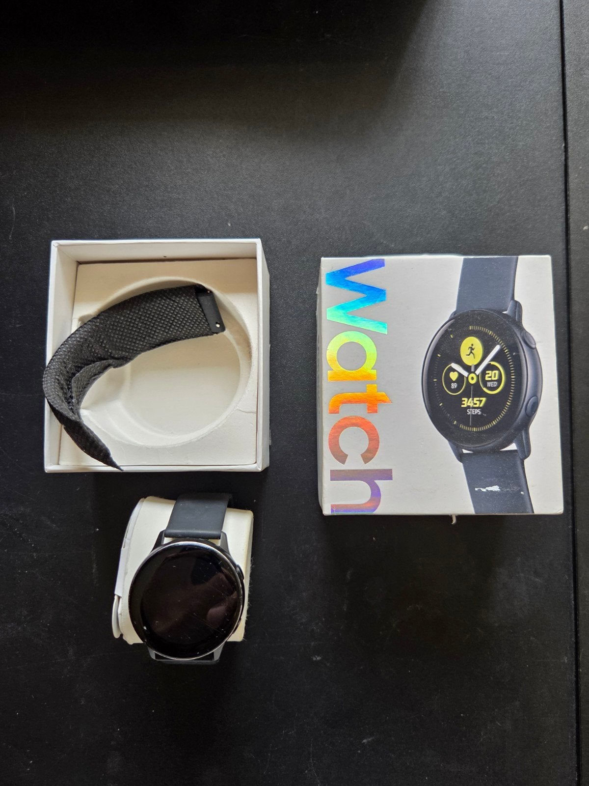 Samsung Galaxy Watch Active 2 - Gebruikt, Gebruikt, Zwart, Ophalen of Verzenden, Samsung