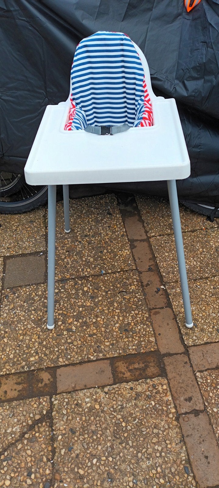 IKEA Antilop kinderstoel met kussen, Kinderen en Baby's, Ophalen, Gebruikt, Overige typen, Gordel(s)