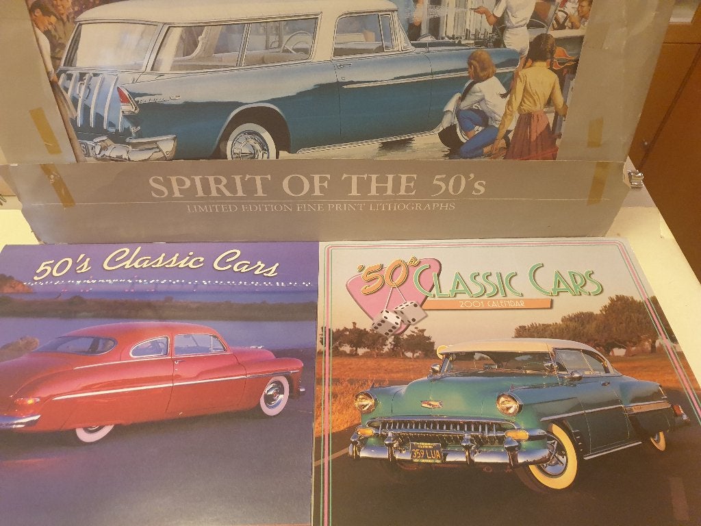 USA Cars kalenders en lithogrammen, Ophalen of Verzenden, Zo goed als nieuw, Chevrolet
