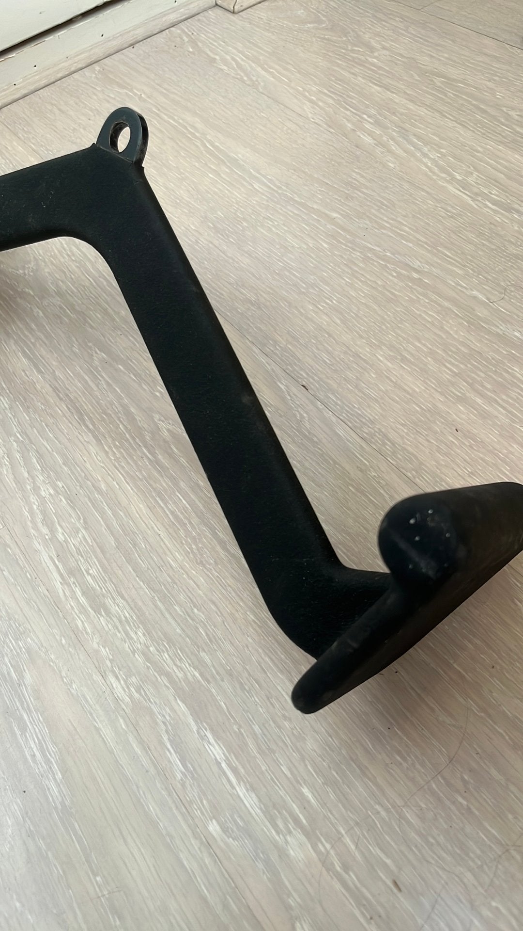 Fitness stang, Sport en Fitness, Ophalen, Zo goed als nieuw, Oprekstang