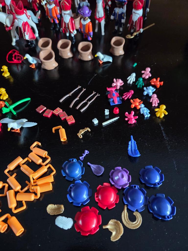 Sinterklaas en Zwarte Piet - Verzameling Playmobil, Ophalen of Verzenden, Zo goed als nieuw