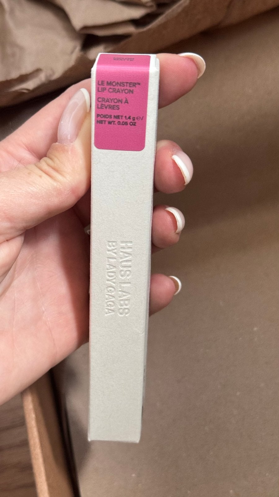 Haus Labs Le Monster Lip Crayon - Melon Matte, Lippen, Nieuw, Ophalen of Verzenden, Make-up