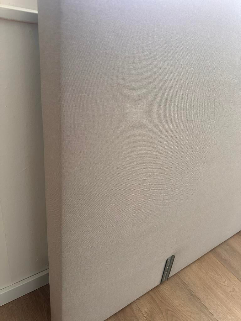 Matt Sleeps Hoofdbord Beige 180x100 cm - Z.G.A.N., Huis en Inrichting, Slaapkamer | Bedden, Ophalen, Beige, Tweepersoons, Zo goed als nieuw