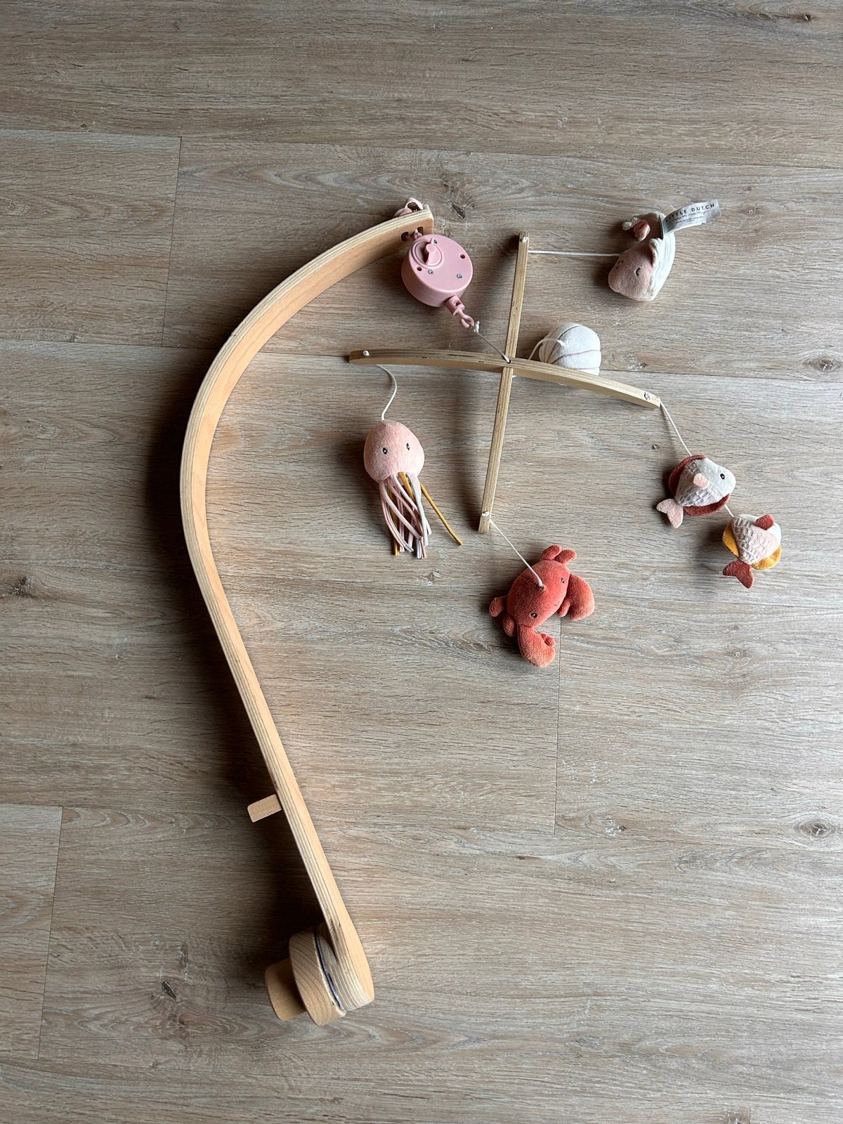 Little Dutch Muziekmobiel Ocean Pink, Ophalen of Verzenden, Zo goed als nieuw, Mobiel, Met geluid