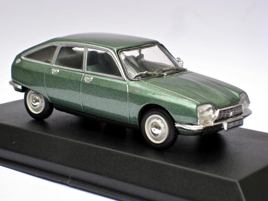 Citroen GS 1220 Club 1973 zilvergroen Norev 1:43, Ophalen of Verzenden, Nieuw, Auto, Norev