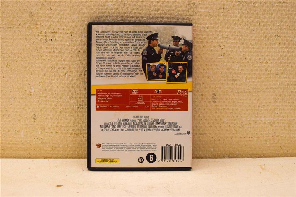 1 dvd Police Academy 4 Citizens on Patrol 48975, Ophalen of Verzenden, Gebruikt