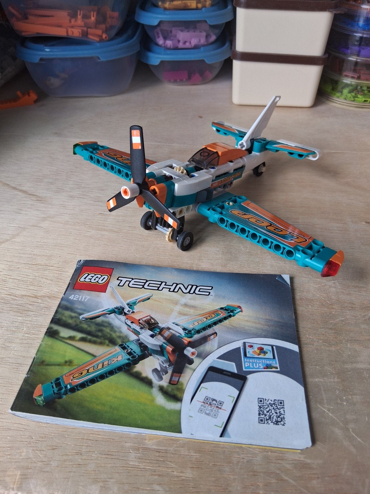 Vliegtuigje Lego Technic 42117, Ophalen of Verzenden, Zo goed als nieuw