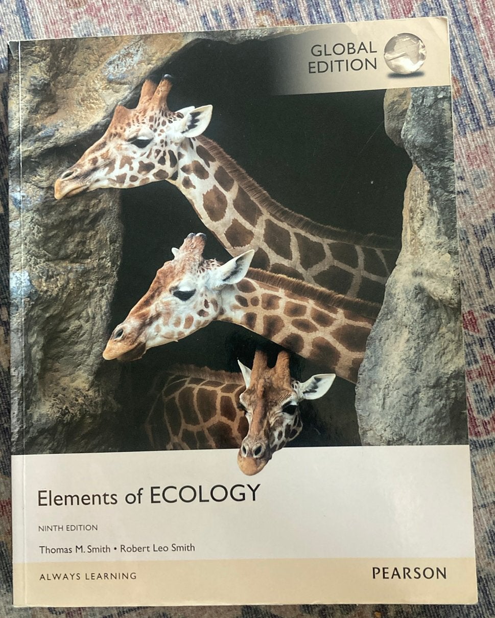 Elements of ECOLOGY, Boeken, Ophalen of Verzenden, Beta, Zo goed als nieuw, WO