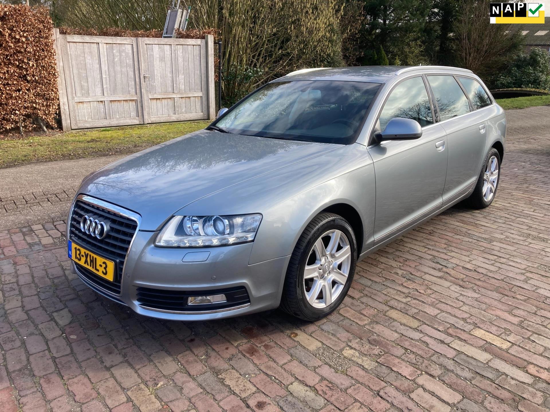 Audi A6 Avant 2.0 TFSI Pro Line automaat, afn trekhaak, NAP,, Euro 5, Stof, 4 cilinders, Origineel Nederlands