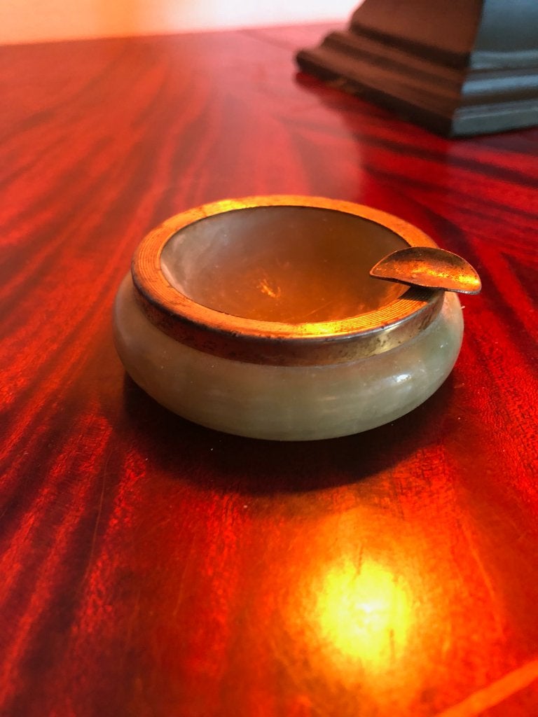 Oud asbakje JADE, Ophalen of Verzenden
