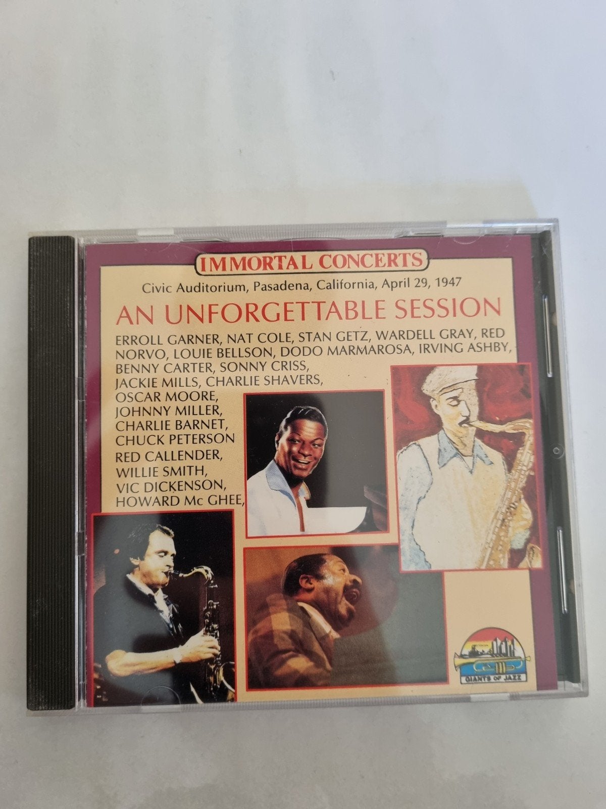 An unforgettable session - Verzamelcd

4 STUKS = 10% KORTING, Ophalen of Verzenden