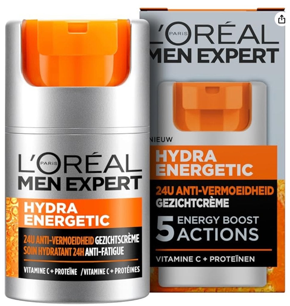 Gezichtscreme L'Oréal Paris Men Expert Hydra, Verzenden, Nieuw, Gehele gezicht